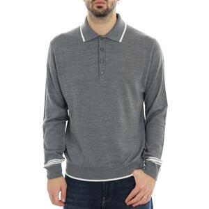 POLO IN MAGLIA +39MASQ GRIGIO